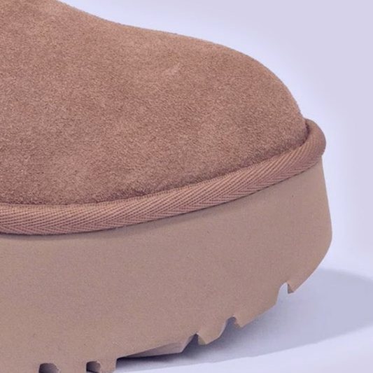 Ultra Short Boot – Plush Lining – Chestnut